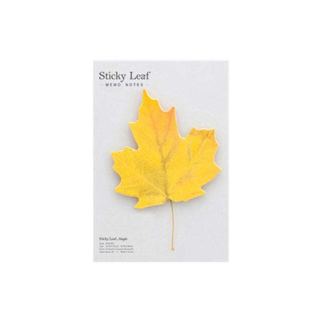 Appree Maple Sticky Leaf Memo Note
