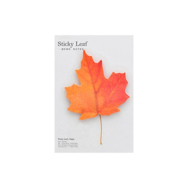 Appree Maple Sticky Leaf Memo Note