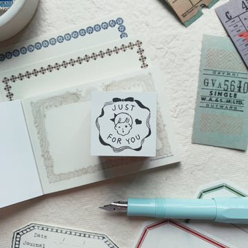 Masco Eri x Goat Rubber Stamp - Just for you