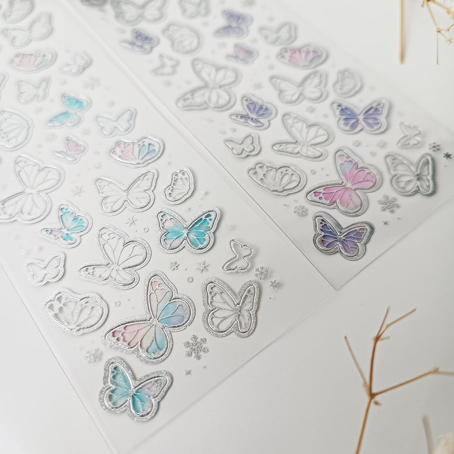 Sooang Studio Sticker - Colourful Butterfly