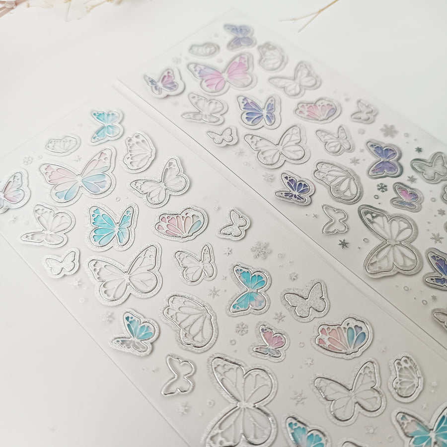 Sooang Studio Sticker - Colourful Butterfly