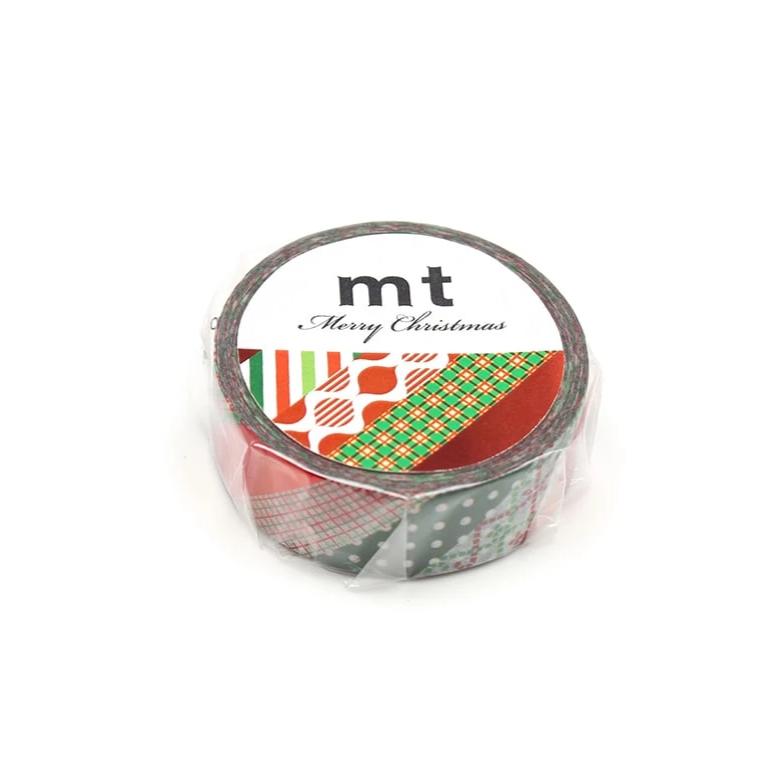 MT Christmas Washi Tape - Christmas Stripe