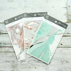 MU Print-On Sticker "Marble "  001-003