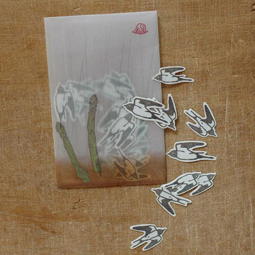 Classiky x Emi Hoshi Swallow Stickers