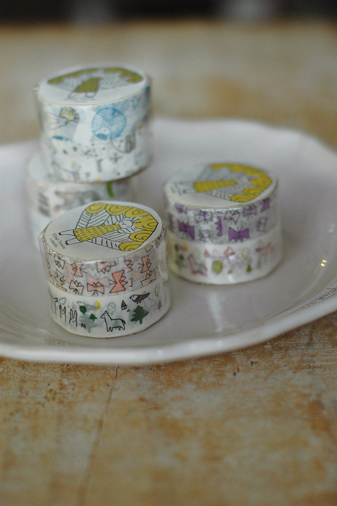 Classiky Forest + Butterfly Masking Tape - 2 design Set