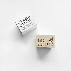 KNOOPWORKS "THIS SIDE UP" Stamp