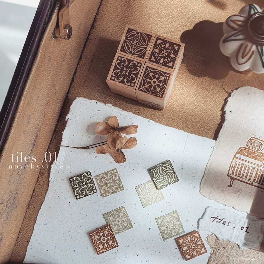 Nove Rubber Stamp Collection - Home
