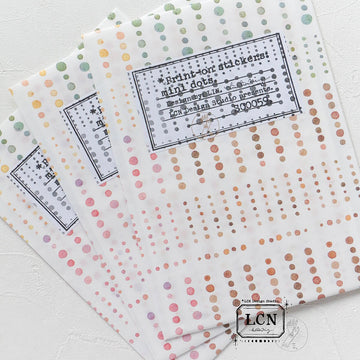 LCN Print-on stickers-Mini dots