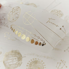 Journal Pages Galaxy pet tape
