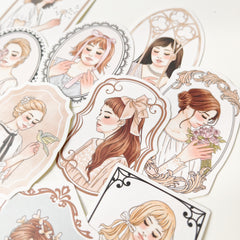Journal Pages x Windry Ramadhina Bouquets /Trinkets stickers refill bag