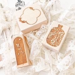 Journal Pages x Jesslynnpadilla "secret garden" rubber stamp