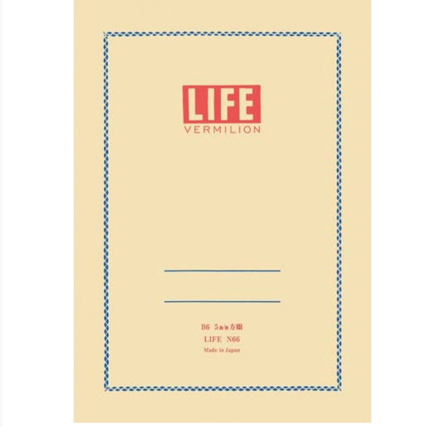 Life Vermilion Notebook