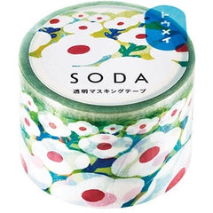 SODA Pet Tape - a sea of flowers