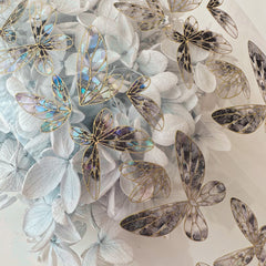 HYY studio black vintage butterflies pet tape