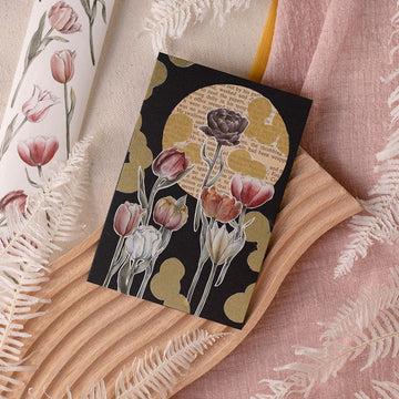 Loidesign Warm Color Tulip 5cm Washi & pet Tape