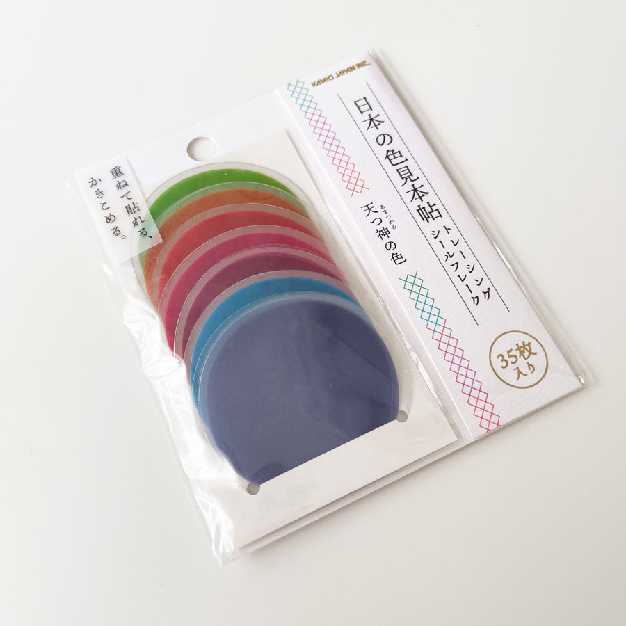 日本の色見本帖 - Four season Flake tracking paper sticker