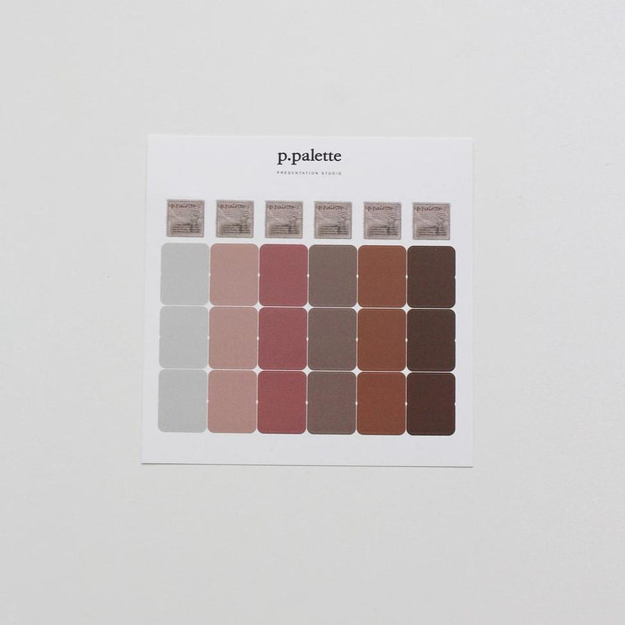 P.Palette Fall palette Index stickers