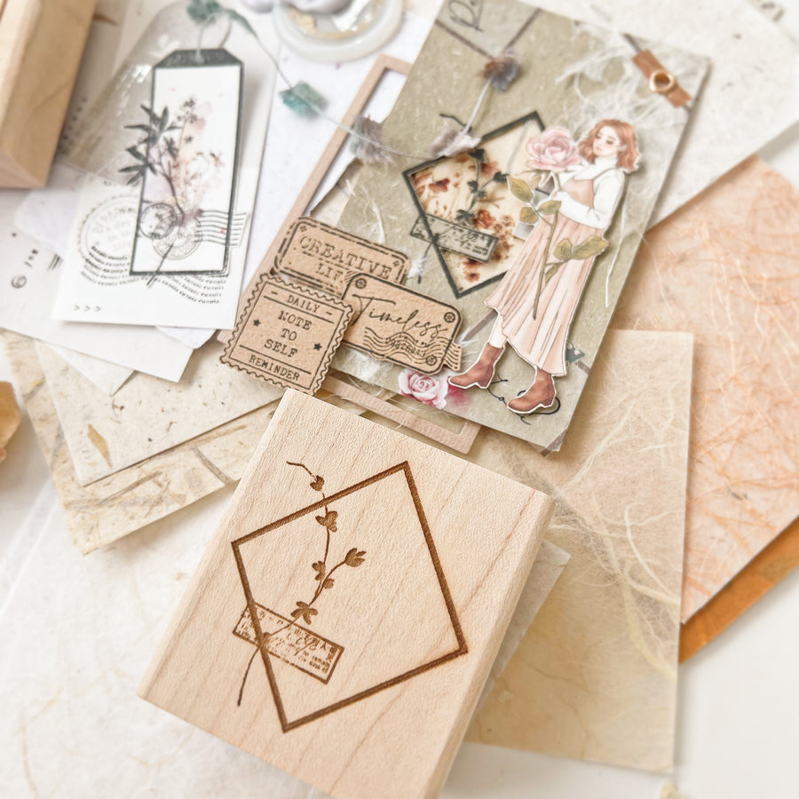 Journal Pages x Jesslynnpadilla Vol. 2 rubber stamps