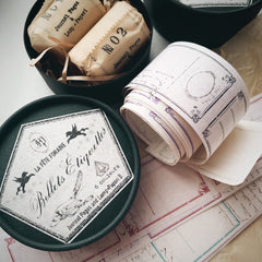 Journal Pages x Lamp x Paperi La Fete Foraine series -  Billets Etiquettes box set