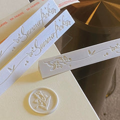Summer peach Sealing Wax - Angel Pearl