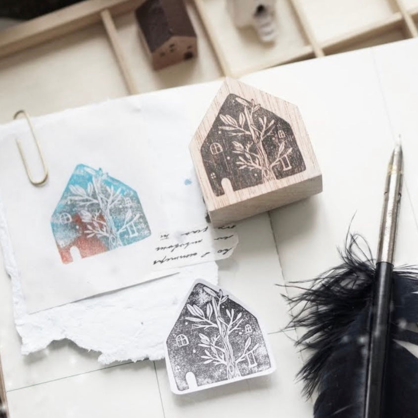 Black Milk Project Rubber Stamp - Home series