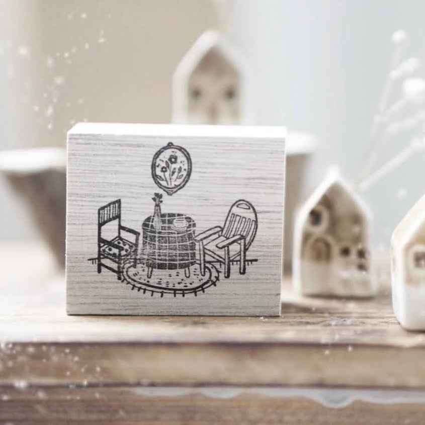 Black Milk Project Rubber Stamp - Home Sweet Home