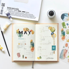 MU Print-On Sticker "Watercolour Illustration"