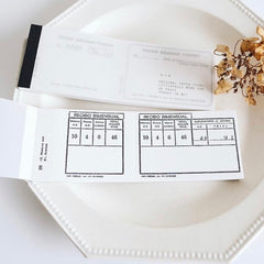 YOHAKUヨハクletterpress notepad - journal (M-099)