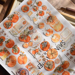 Little white persimmon pet tape