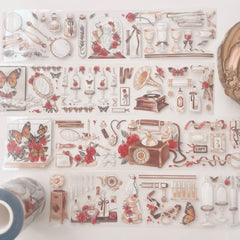 NS "Vintage butterflies" crystal pet Tape