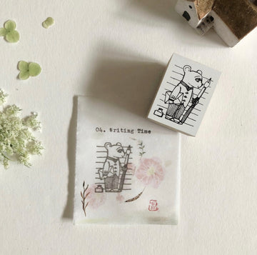 niconeco x Ryoko Ishii Collabration Rubber Stamp - Writing Time