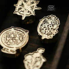 LCN Wax seal stamp set. - Starflower