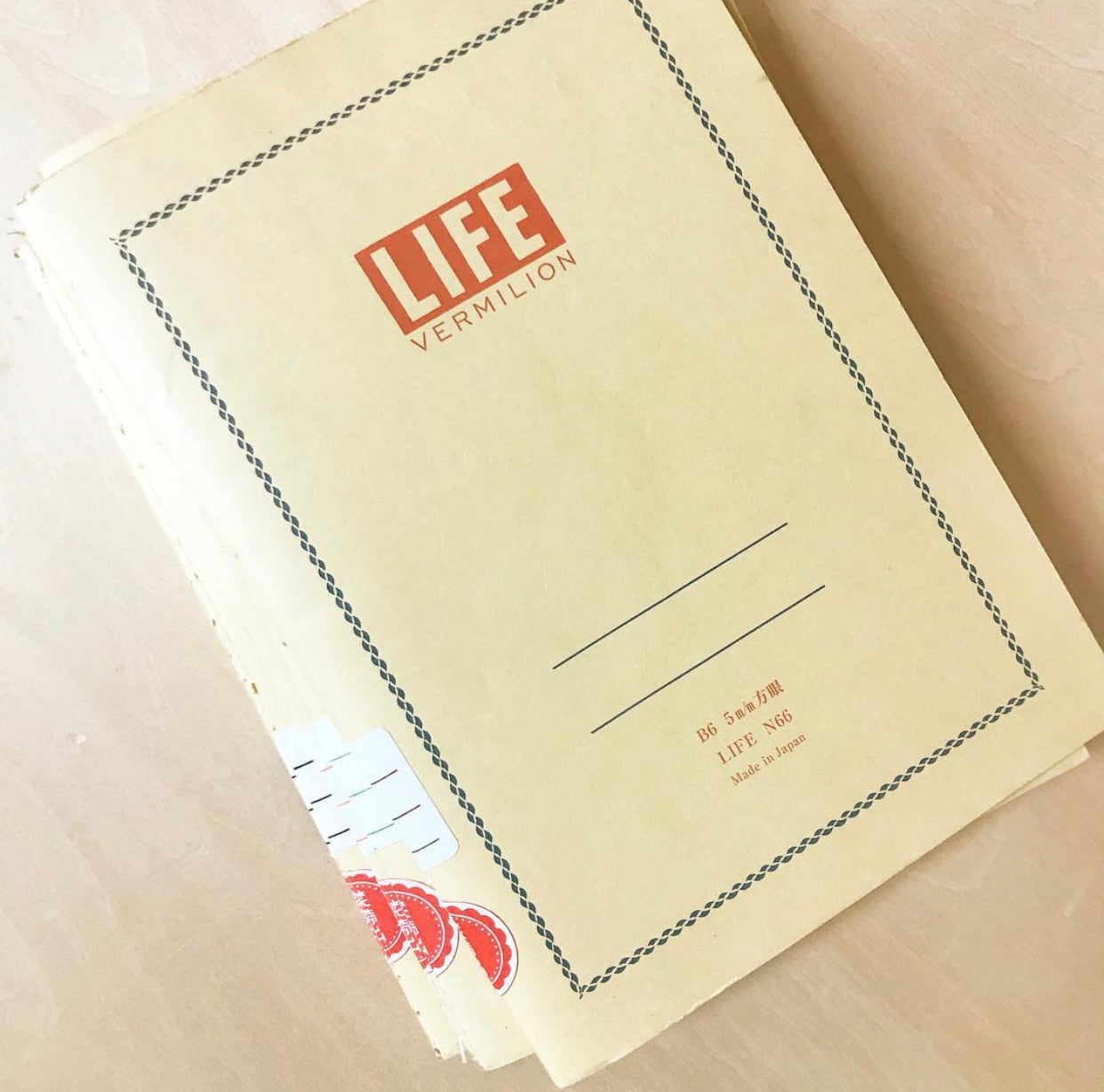 Life Vermilion Notebook – journalpages