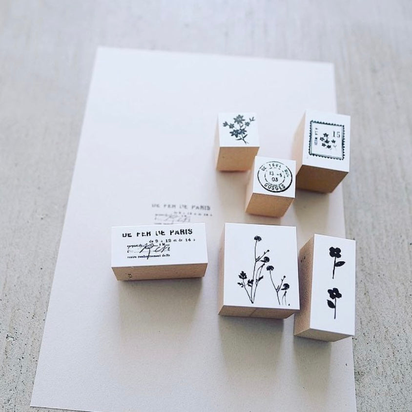 YOHAKU Rubber Stamp Set - Vol.7