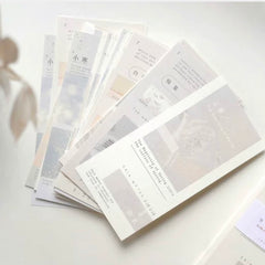 Freckles Tea seasons notecard