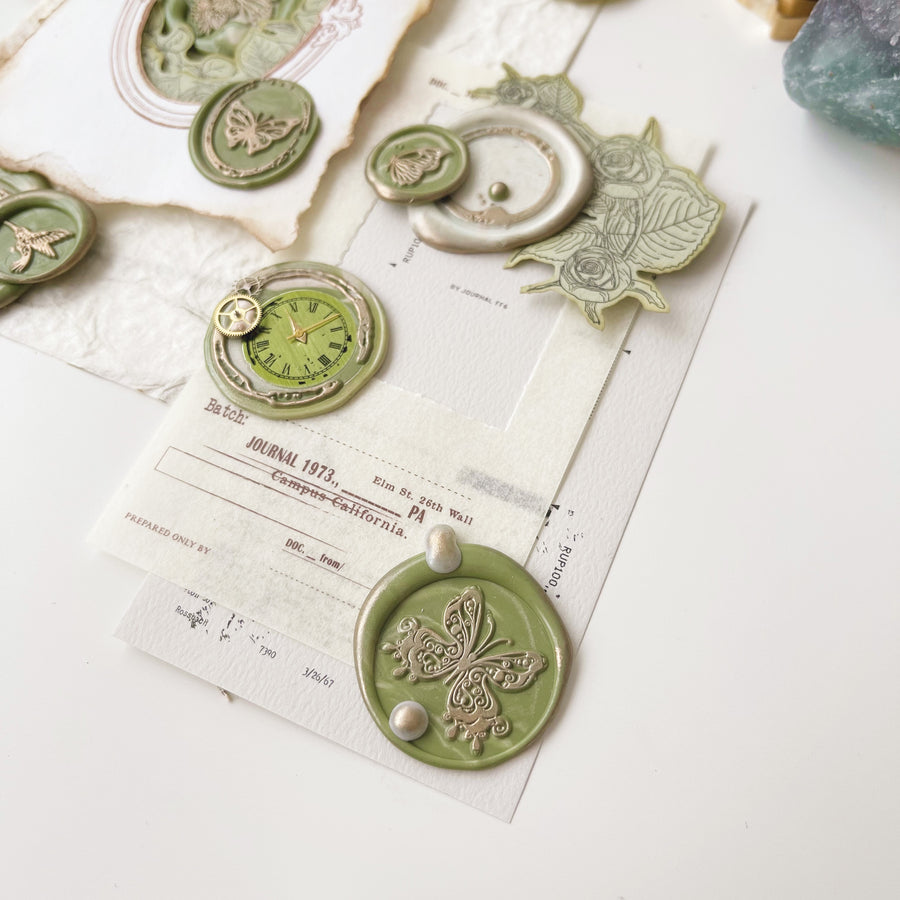 Journal Pages Vol.2 wax seal - fantasy
