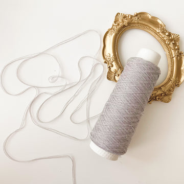 Avril CRYSTAL Minicone Yarn - grey