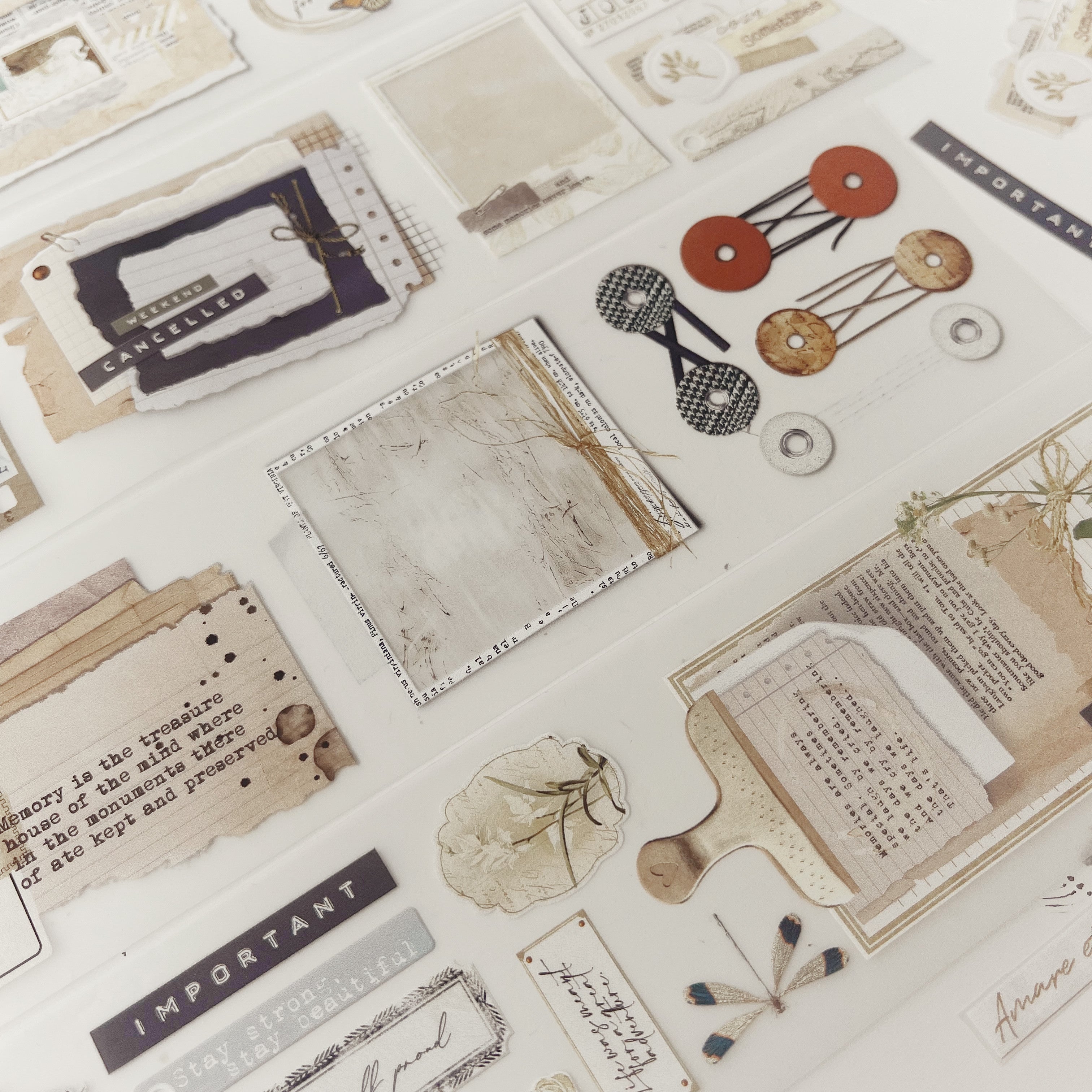 Journal pagesさん　PETテープ Journal Pages pre-cut crystal pet tape - Fragment – journalpages