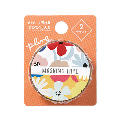 Maruai Plune washi tape - Flower
