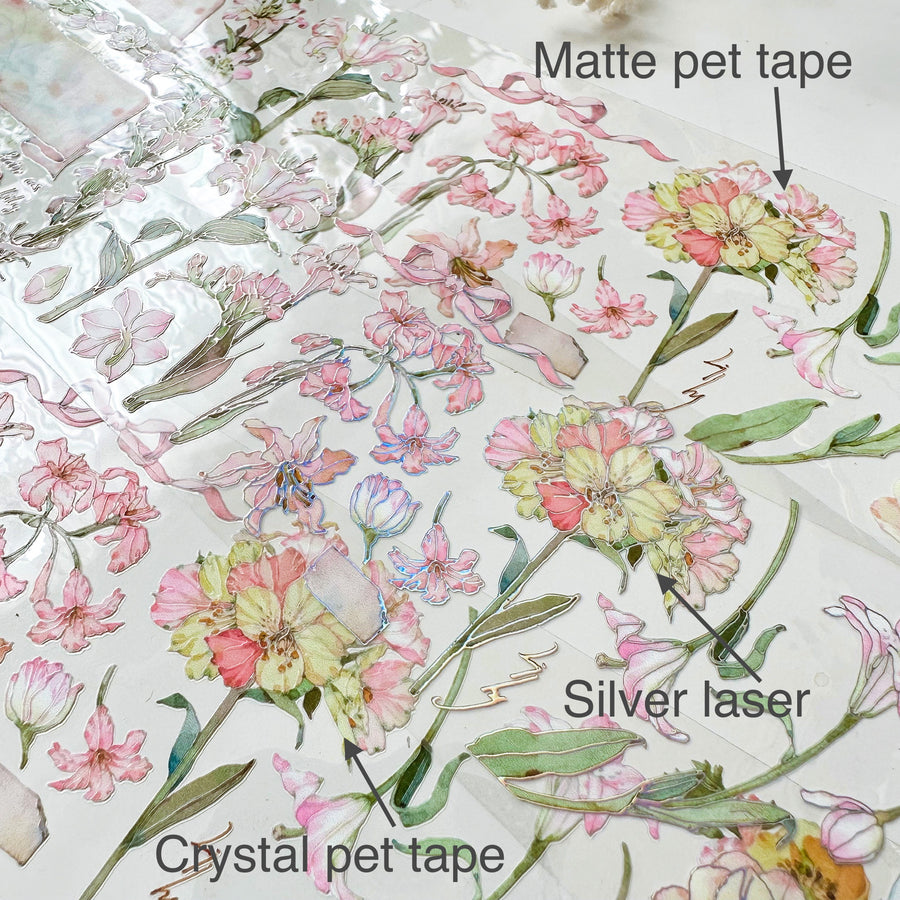 Baicangjia studio Lily of the valley pet tape & crystal pet tape