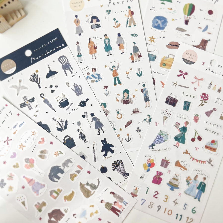 Miki Tamura people sticker – journalpages