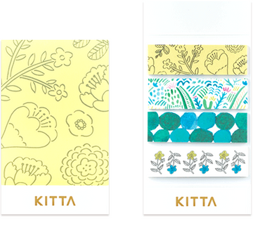 Kitta Basic washi tape - Plants