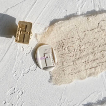 Feygu studio letter paper wax seal stamp