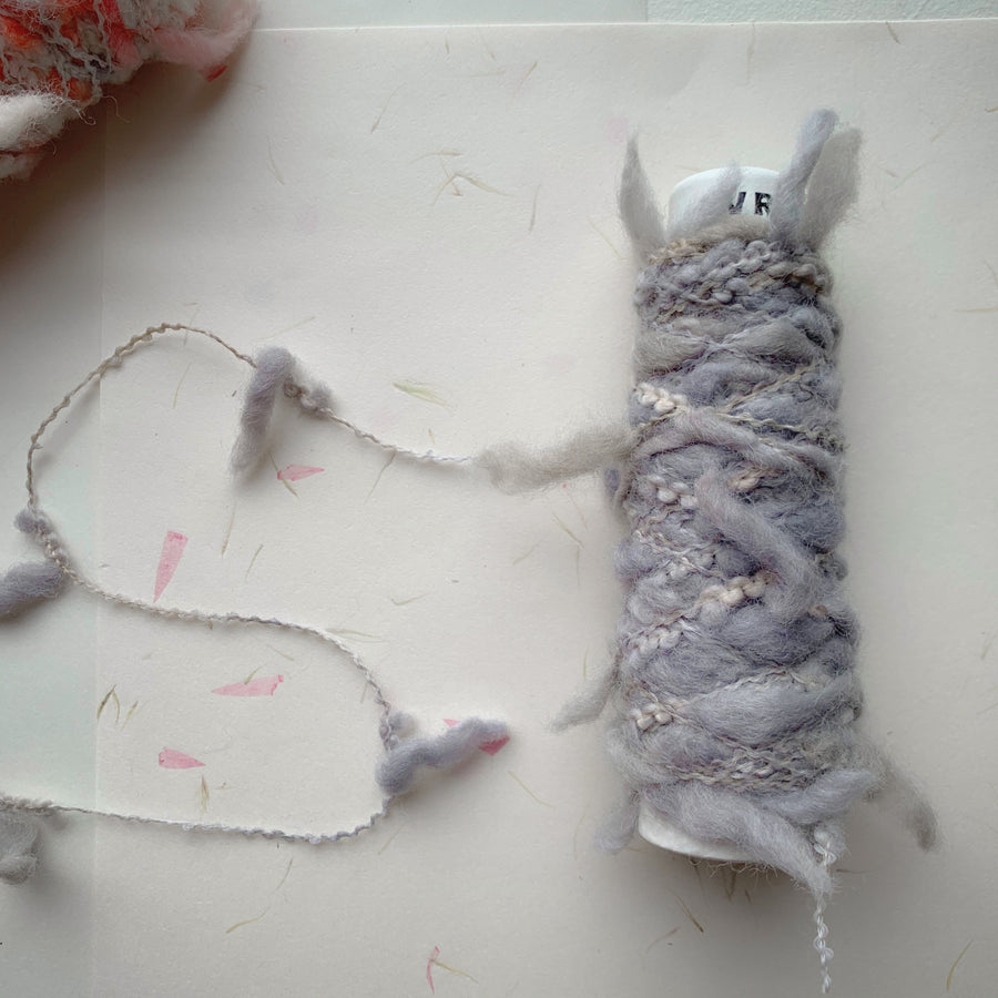 Avril Cat Tale Minicone Yarn - Sand Gray