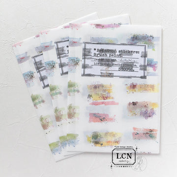 LCN Print-on stickers - Brush paint
