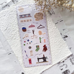 Miki Tamura sewing sticker