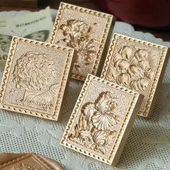 Si Island postal post wax seal stamps