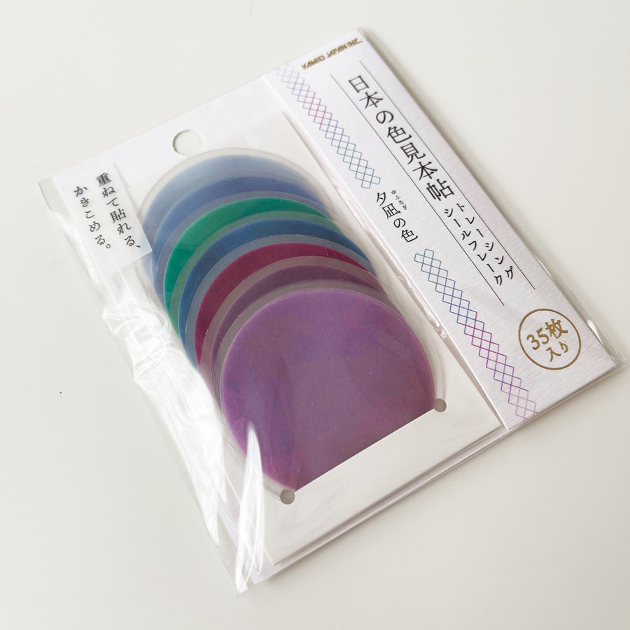 日本の色見本帖 - Four season Flake tracking paper sticker