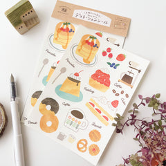 Furukawashiko sticker sheets - dessert
