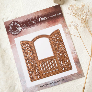 Journal Pages lacy window cutting dies